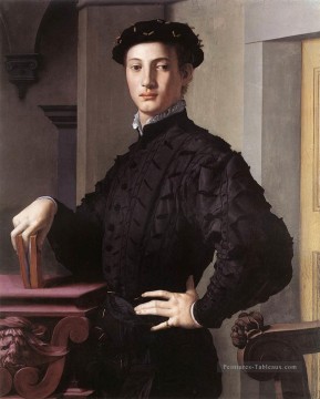  Une Tableaux - Portrait d’un jeune homme Florence Agnolo Bronzino